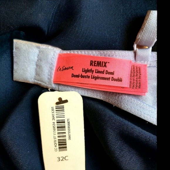 NWT La SENZA Lightly Lined Demi Bra 32C - Picture 5 of 8
